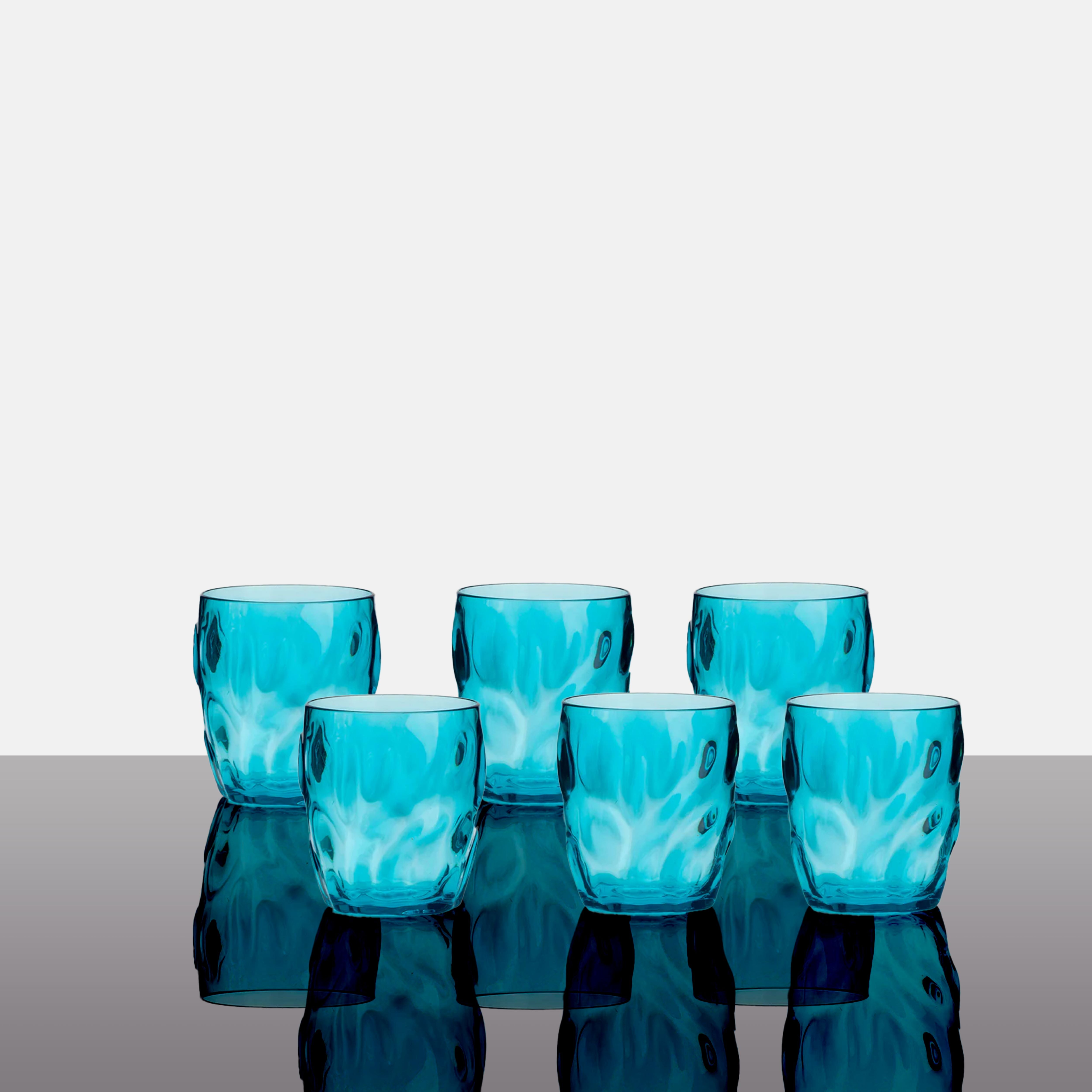 Cheerzly Ares Unbreakable Acrylic Ice Tumbler Aqua Short