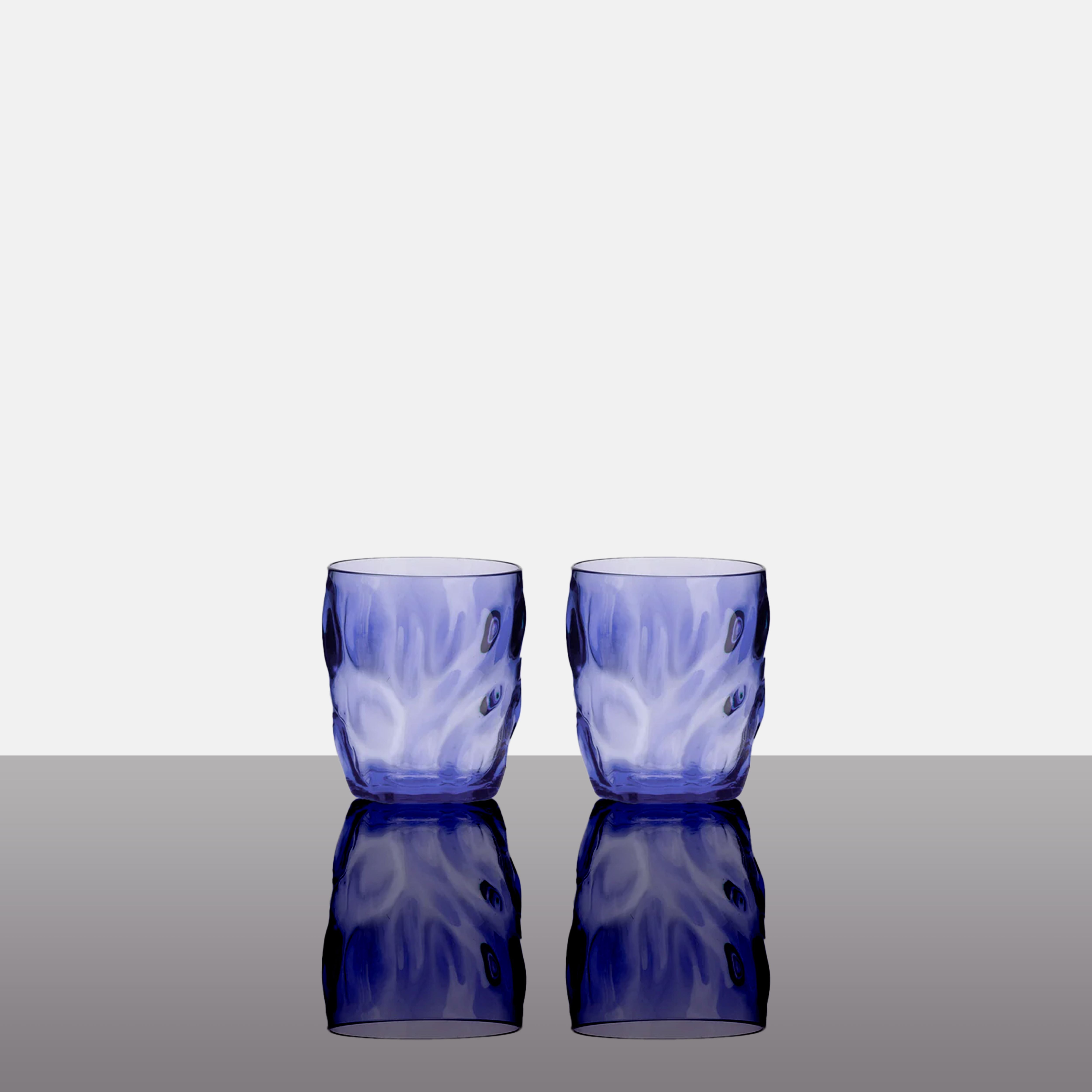 Cheerzly Ares Unbreakable Acrylic Ice Tumbler Blue Short