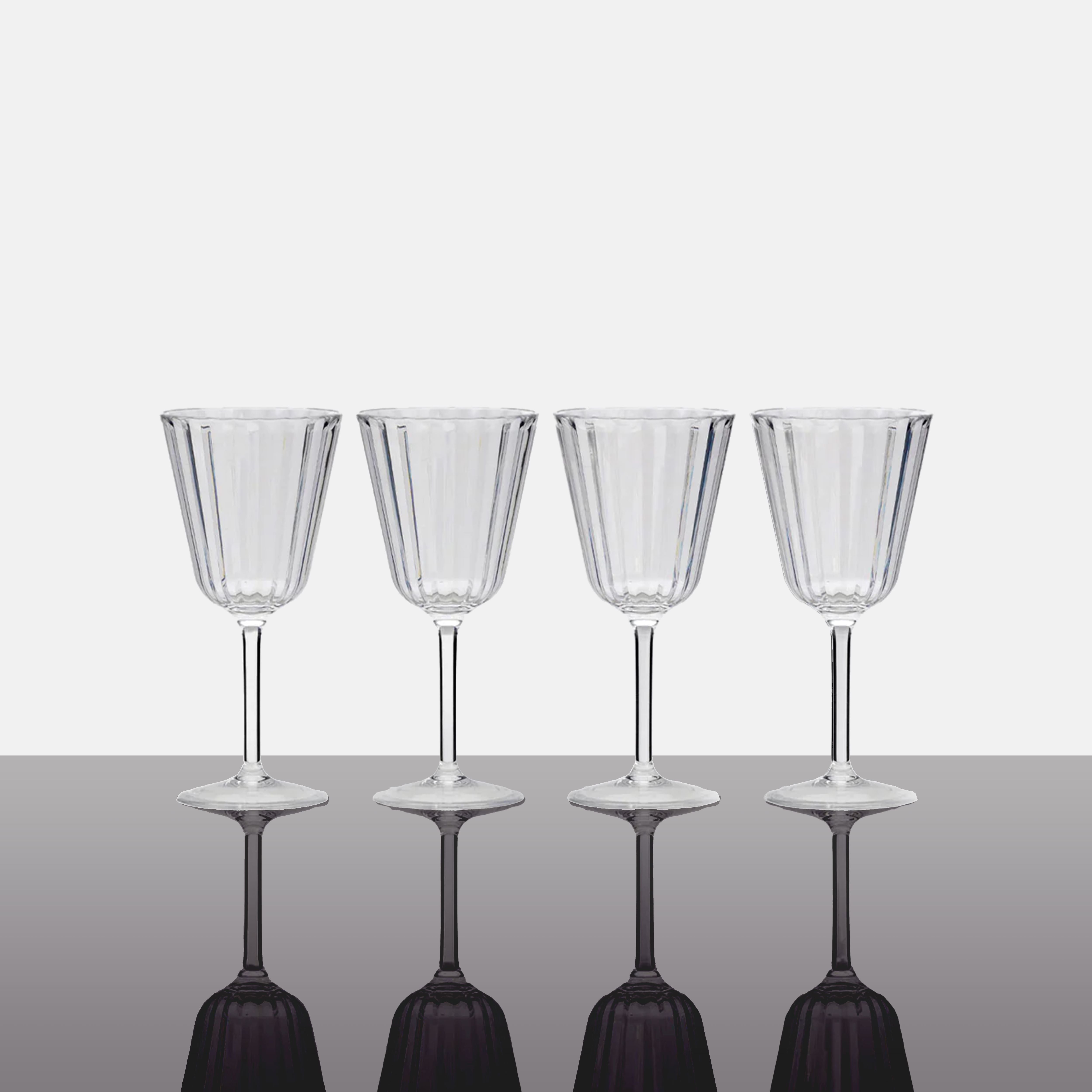 Cheerzly Dionysos Unbreakable Polycarbonate Crystal Line Wine Glass