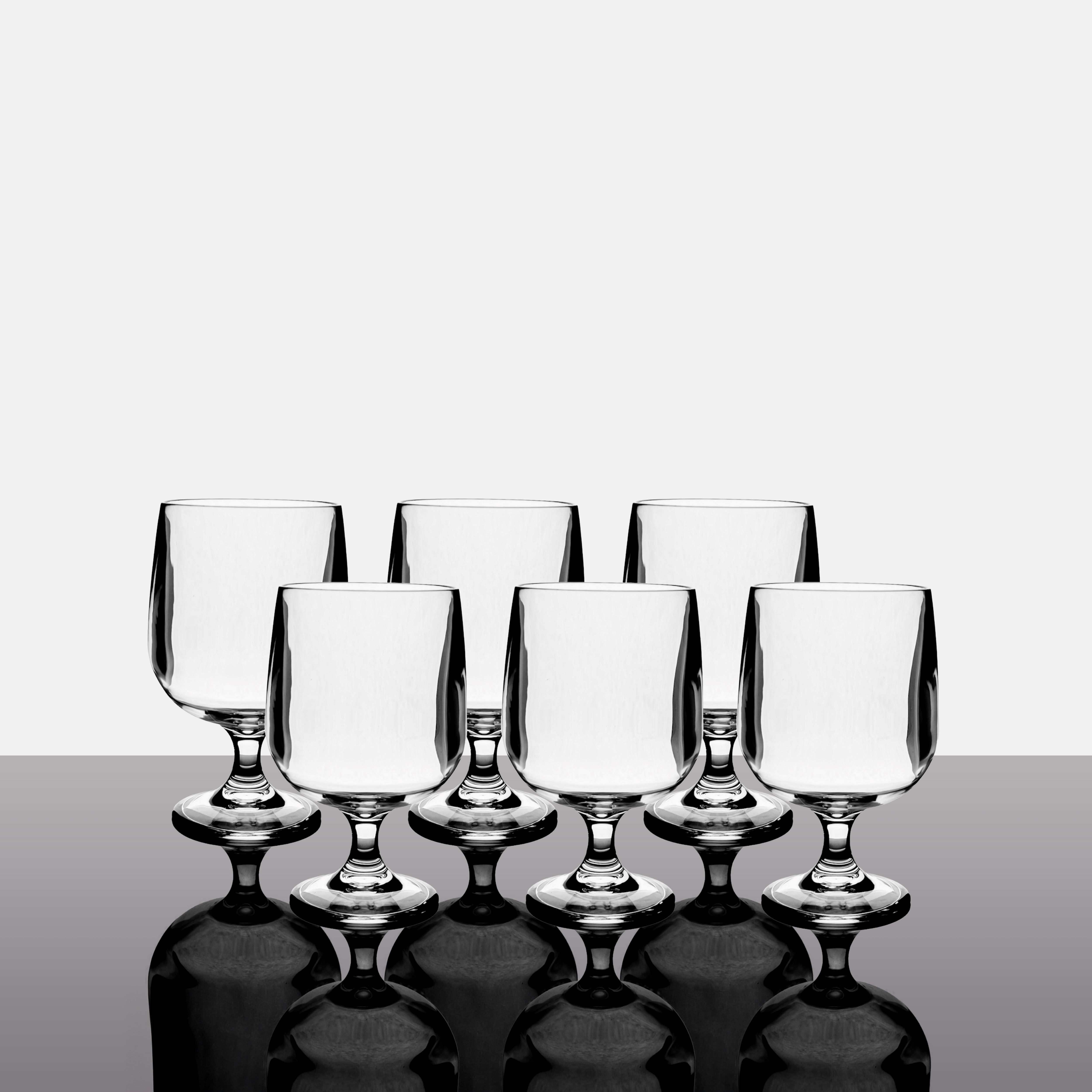 Cheerzly Dionysos Unbreakable Polycarbonate Stacking Wine Goblet